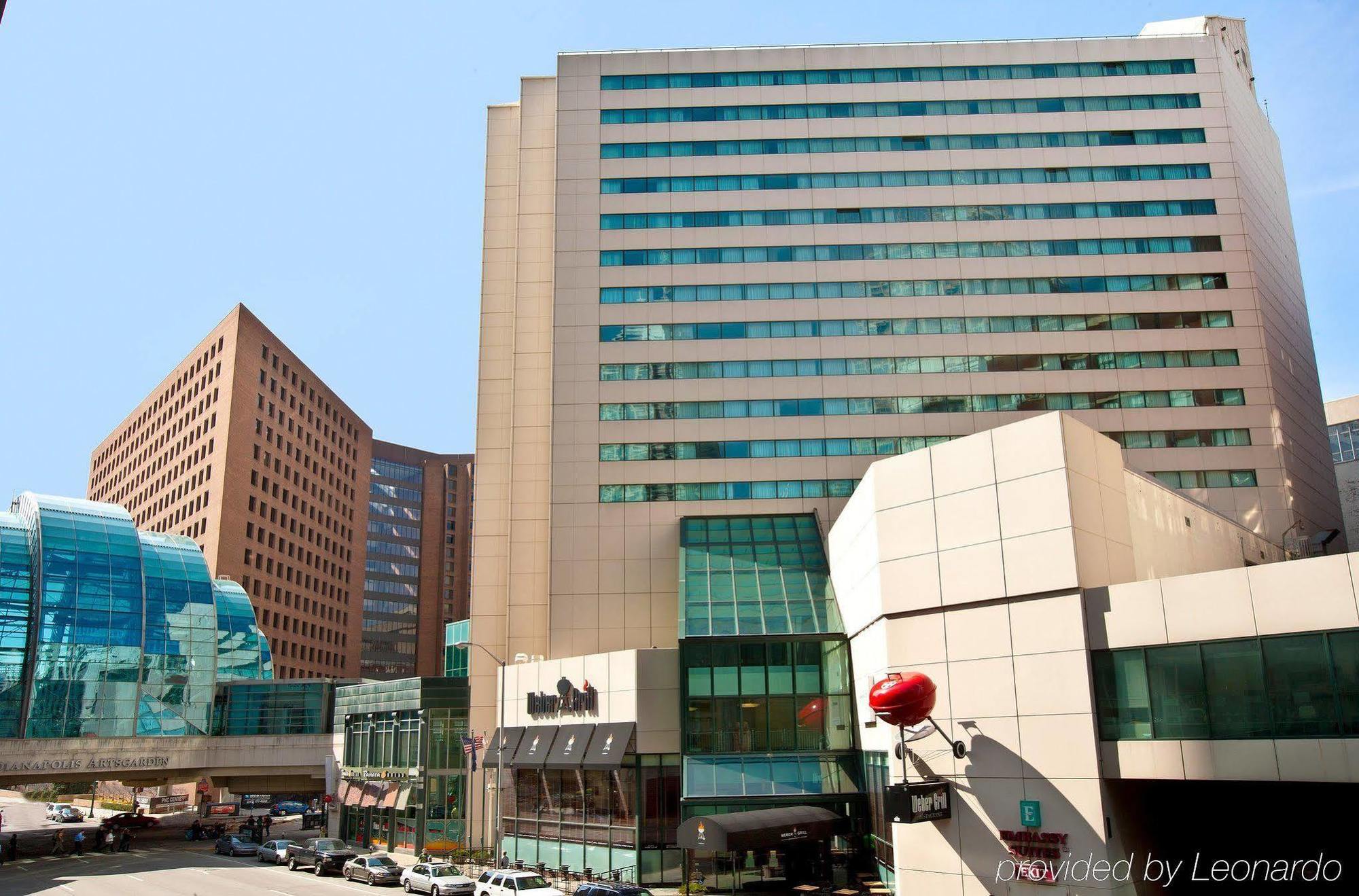 Embassy Suites By Hilton Indianapolis Downtown Exteriör bild